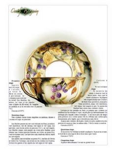 CAHIER DE CATHERINE - CB11 - LA TASSE AUX MURES