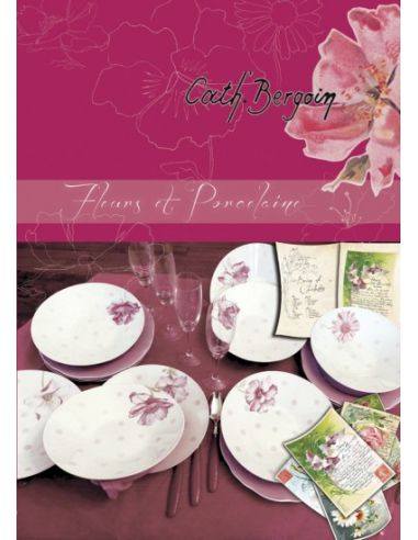 FLEURS ET PORCELAINE - CATHERINE BERGOIN