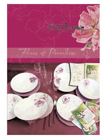 FLEURS ET PORCELAINE - CATHERINE BERGOIN