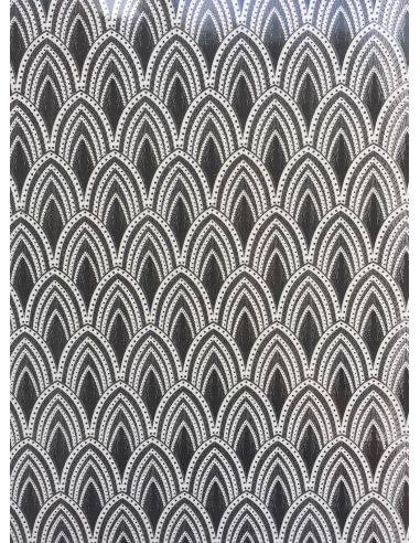 DECALCOMANIE CLAIR DE LUNE NOIR A4 - TL79