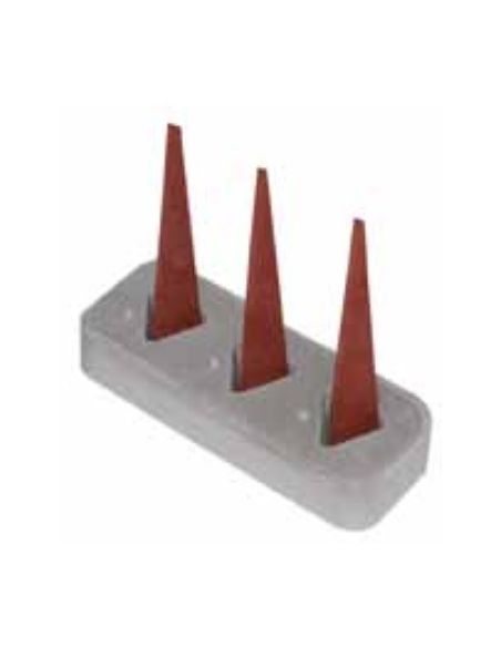SUPPORT POUR 3 CONES PYROMETRIQUE ORTON - PRIX A L'UNITE