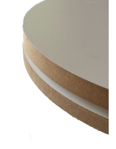 TOURNETTE BOIS BASSE DIAM 28 CM  H 4CM