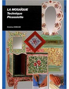 Livre "La mosaïque technique picassiette" de Coelho Cristina