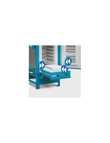 FOUR ELECTRIQUE ROHDE SERIE ELS 1000 S 400V SOLE MOBILE 1320°C