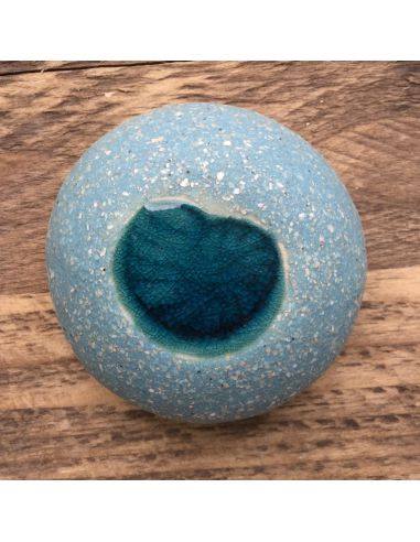 BO9135 Émail faïence à effets scintillants Vert...