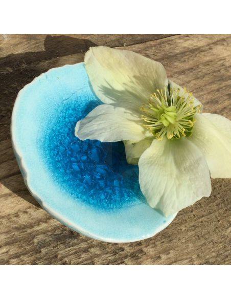 BO9352 Émail faïence Turquoise craquelé |BOTZ