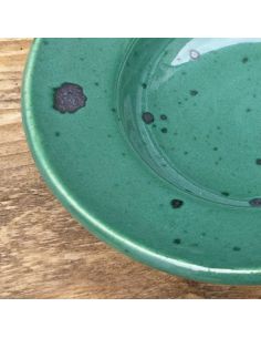 BO9474 Émail faïence Emeraude satiné à paillette | BOTZ 2