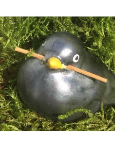 BO9580 Émail faïence Noir argenté satiné | BOTZ 2