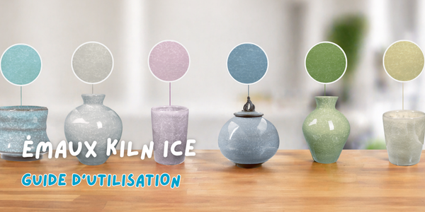 Émaux Kiln Ice : guide d’utilisation